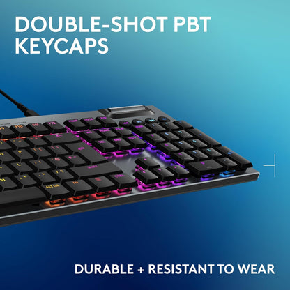 G915 Low Profile Wired Keyboard - BLACK