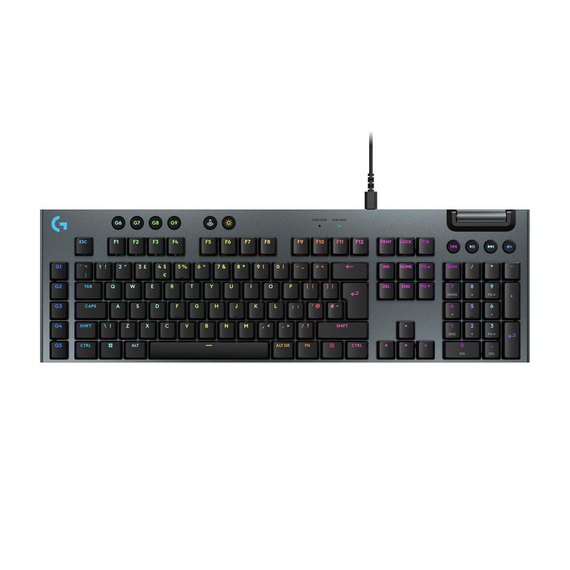 G915 Low Profile Wired Keyboard - BLACK