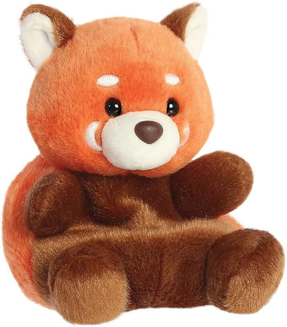 Aurora, 33719, Palm Pals Rei Panda 5In, Soft Toy, Red & Brown