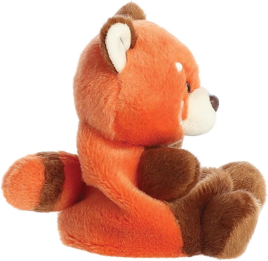 Aurora, 33719, Palm Pals Rei Panda 5In, Soft Toy, Red & Brown