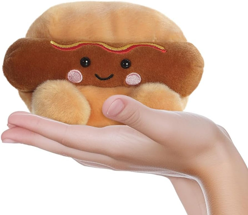 Aurora, 33848, Palm Pals Colson Hot Dog 5In, Soft Toy, Brown
