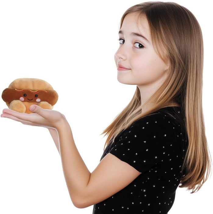 Aurora, 33848, Palm Pals Colson Hot Dog 5In, Soft Toy, Brown