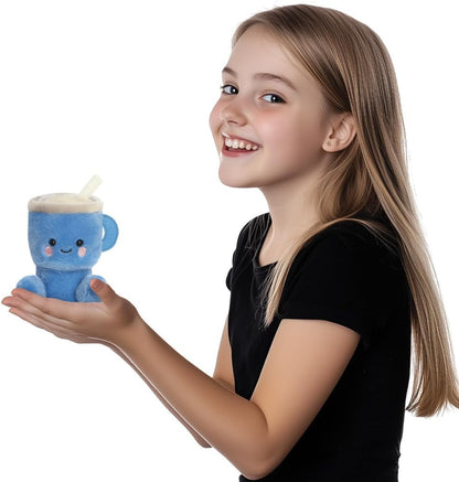Aurora, 33926, Palm Pals Cliff Travel Cup 5In, Soft Toy, Blue