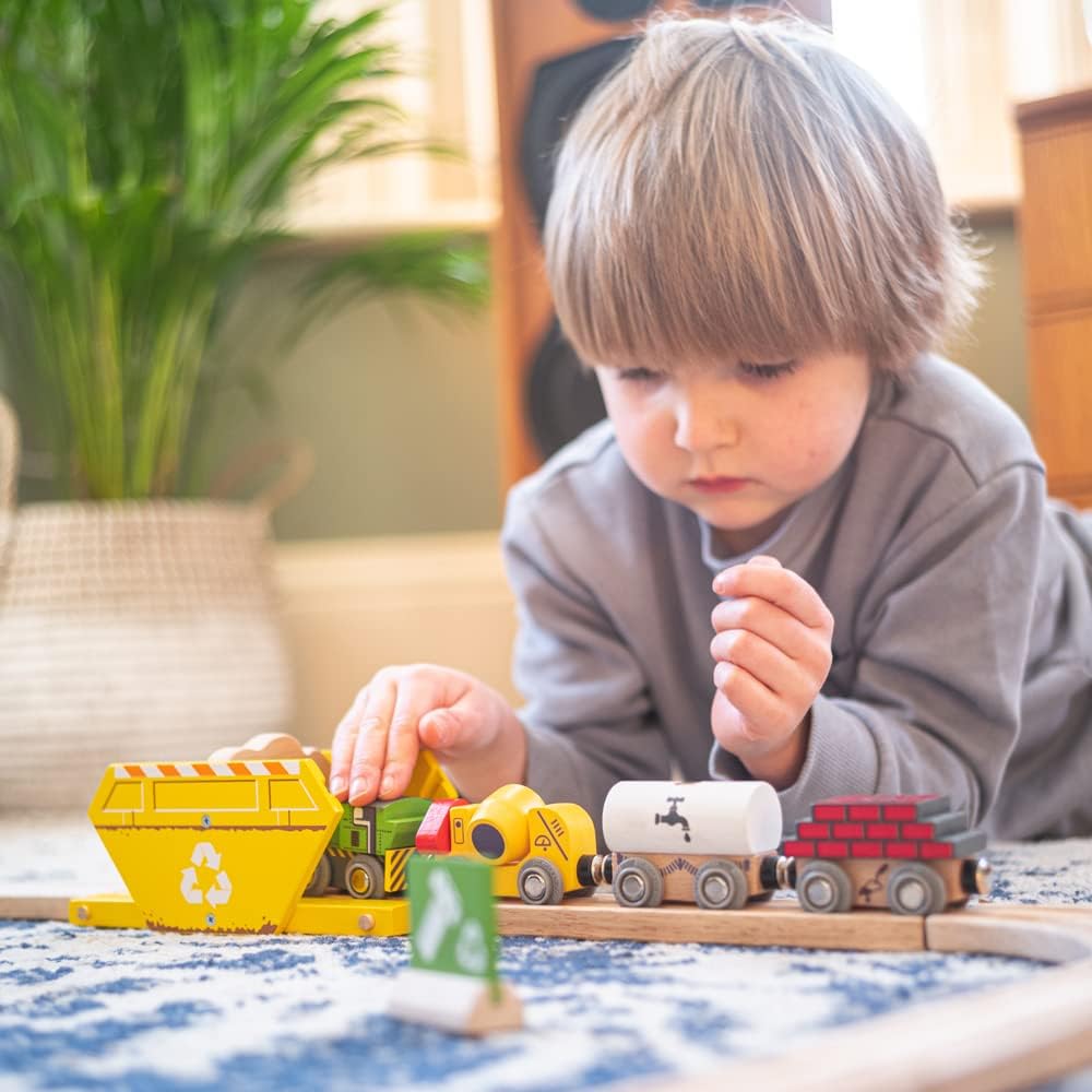 Bigjigs Toys Construction Train