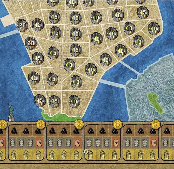 Rio Grande Games: Power Grid Bremen/Manhattan -Strategy Board Game, Electric Power Companies Competition, Economic Development, Ages 14+, 2-6 Players