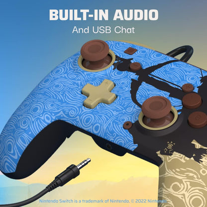 PDP Switch Rematch Wired controller Ancient Arrows ZELDA Officially Licensed by Nintendo - Customizable buttons, sticks, triggers, and paddles - Ergonomic Controllers