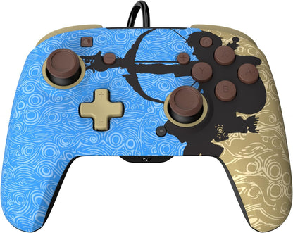 PDP Switch Rematch Wired controller Ancient Arrows ZELDA Officially Licensed by Nintendo - Customizable buttons, sticks, triggers, and paddles - Ergonomic Controllers