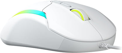 Turtle Beach Kone II – Draadloze Ergonomische RGB-Gamingmuis, Optische Sensor van 26K DPI, 23 Aanpasbare Invoerfuncties, 4D-Scrolwiel, Glijvakken van puur PTFE - Arctic White