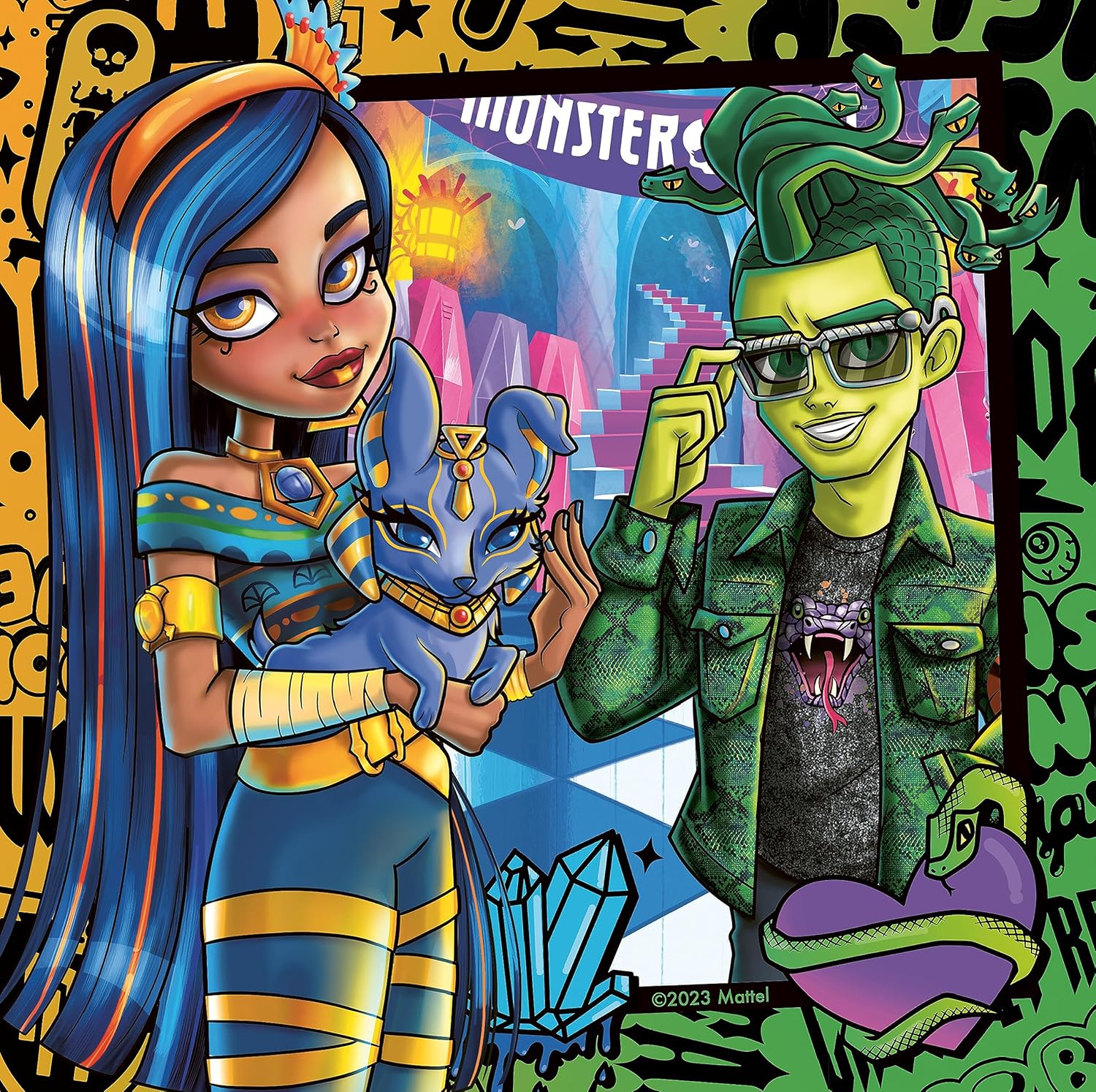 Ravensburger Monster High Toys - 3x 49 Piece Jigsaw Puzzles for Kids Age 5 Years Up