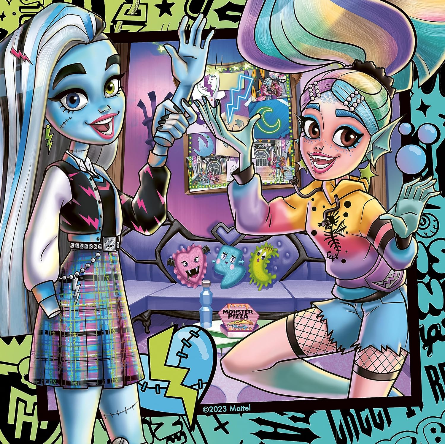 Ravensburger Monster High Toys - 3x 49 Piece Jigsaw Puzzles for Kids Age 5 Years Up