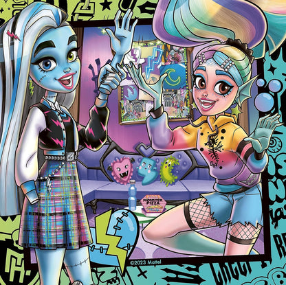 Ravensburger Monster High Toys - 3x 49 Piece Jigsaw Puzzles for Kids Age 5 Years Up