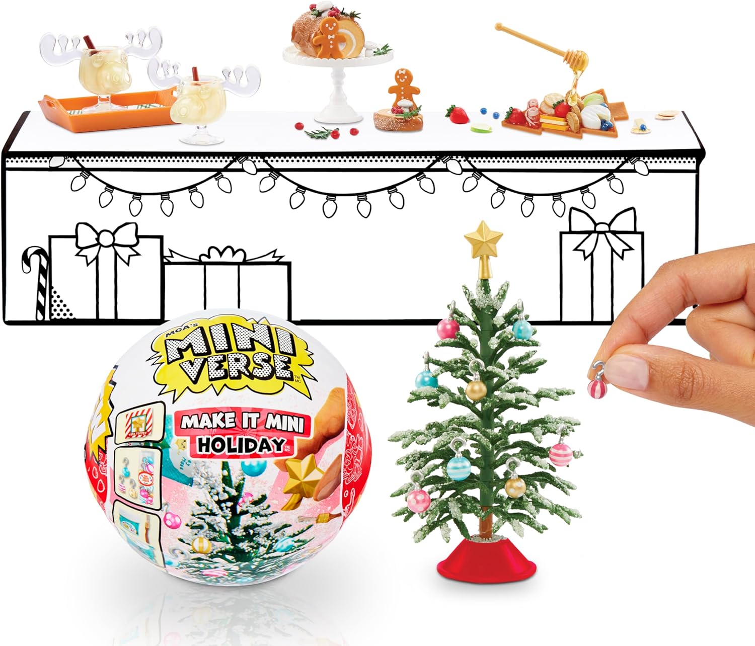Miniverse - Make It Mini Diner: Holiday Licensed Wb Movie Pdq (531135)