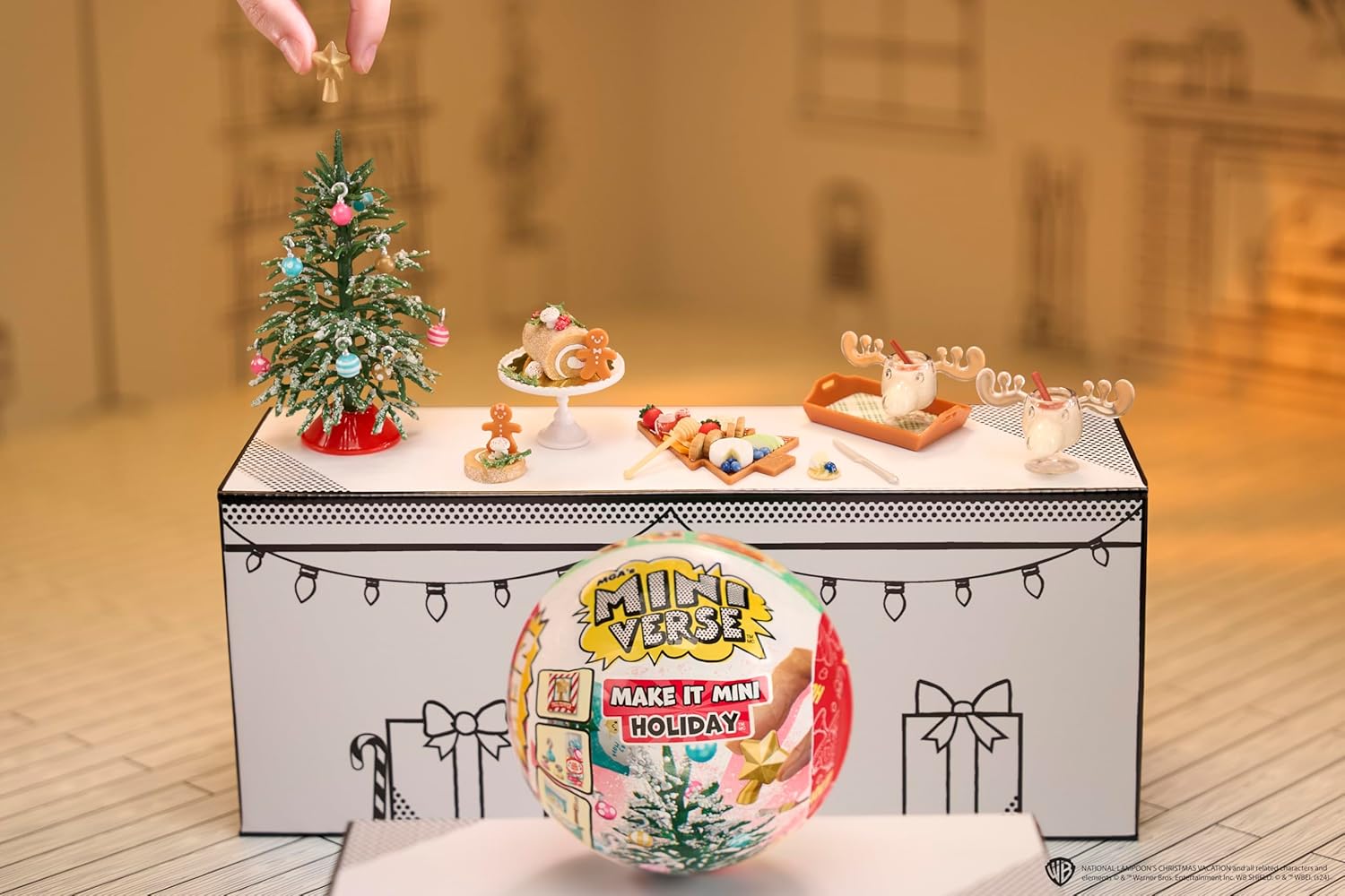 Miniverse - Make It Mini Diner: Holiday Licensed Wb Movie Pdq (531135)