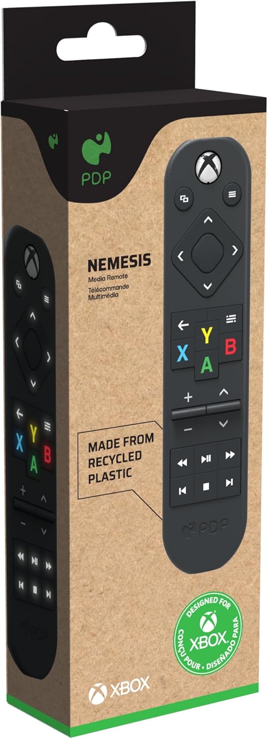 Solar Power PDP Nemesis Media Remote for Xbox Series X|S