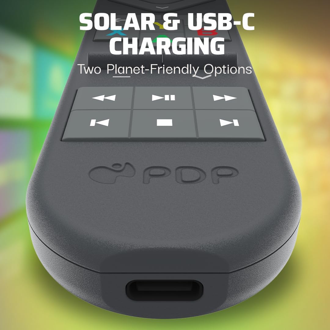 Solar Power PDP Nemesis Media Remote for Xbox Series X|S