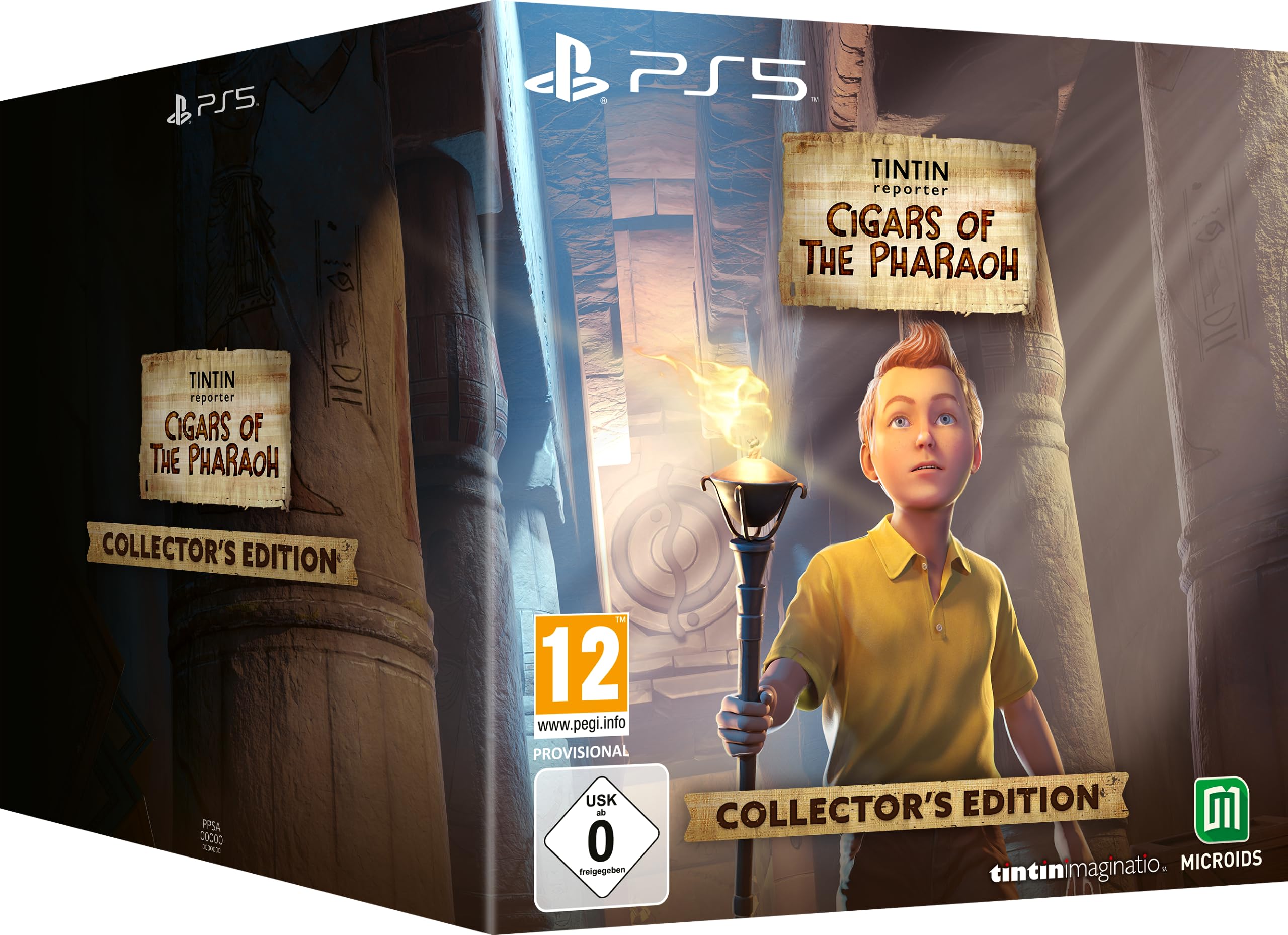 Tintin Reporter Cigars Of The Pharaoh (Collector Edition)