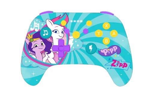 Freaks And Geeks - Switch/Pc Nano Wireless Controller - My Little Pony Pipp & Zipp