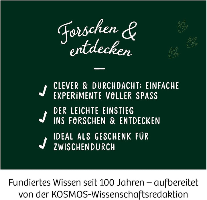 KOSMOS 617219 T-REX - Kit di sperimentazione per bambini dai 7 anni in su, dinosauri, fossili, scavo, tempo immemorabile, pensierino, regalo, istruzioni multilingue