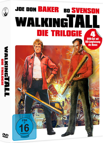 Walking Tall Trilogie - Der Große aus dem Dunkeln 1-3 Limited Deluxe inkl. US-Langfassung als Bonus