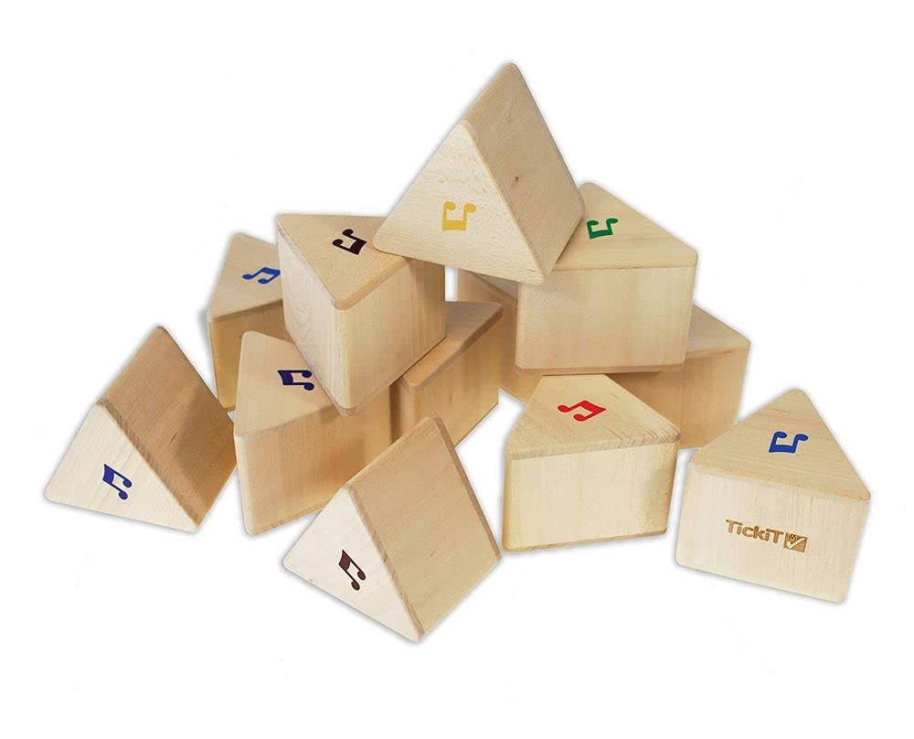 TickiT 73277 Sound Prism Set, 12 Pieces