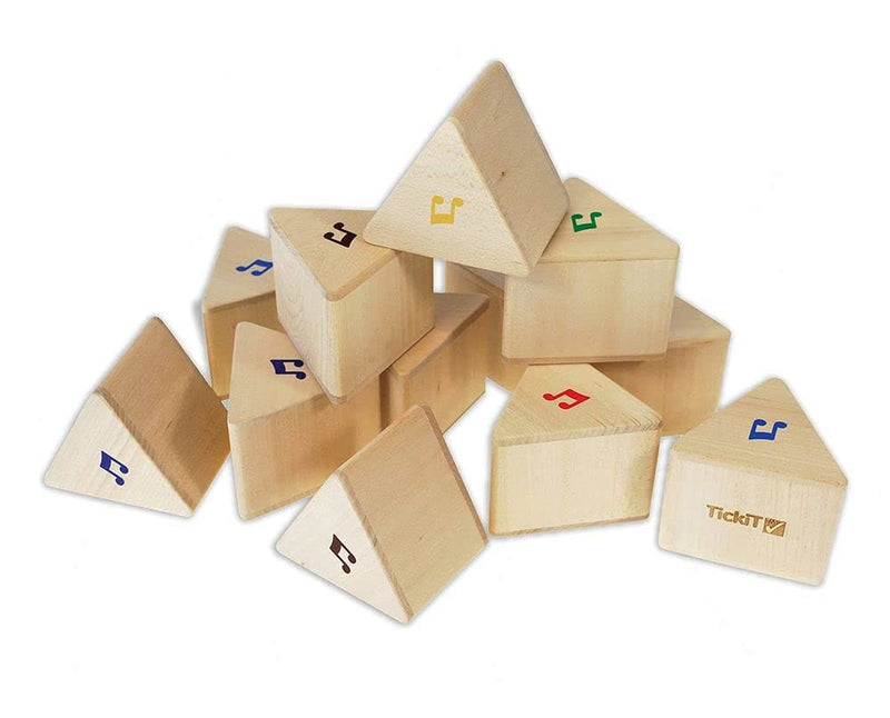 TickiT 73277 Sound Prism Set, 12 Pieces