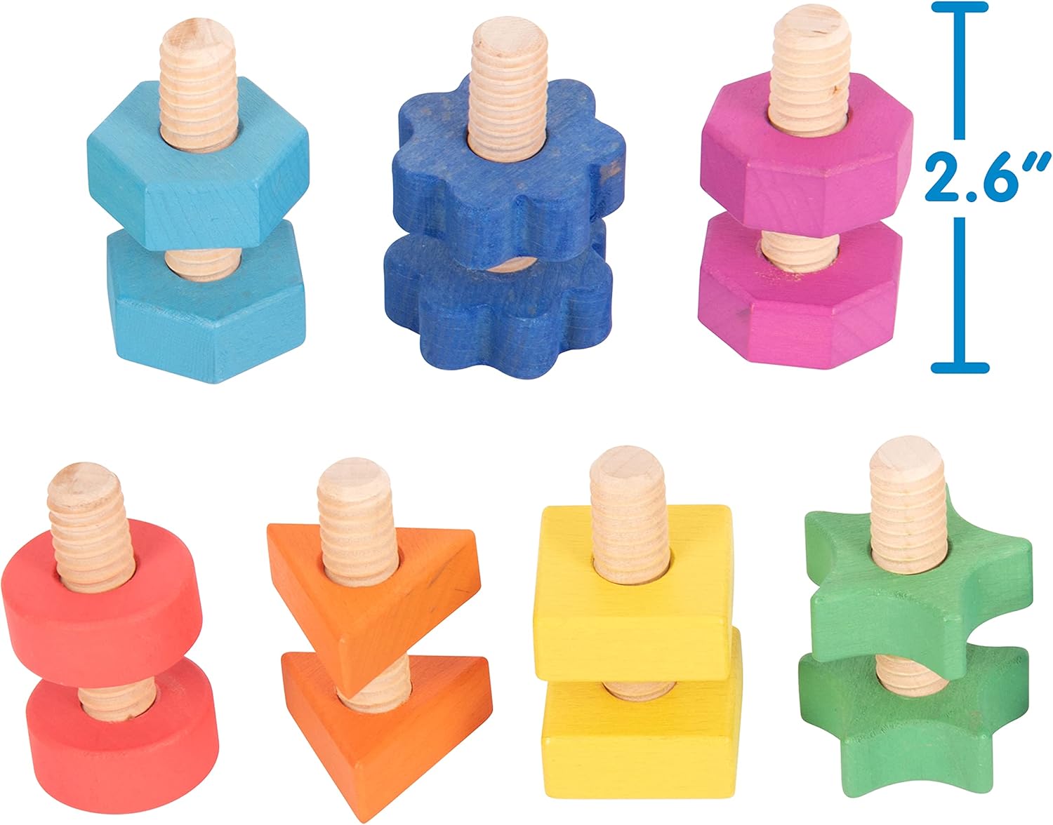 Moeren en Bouten - 21 Stuks