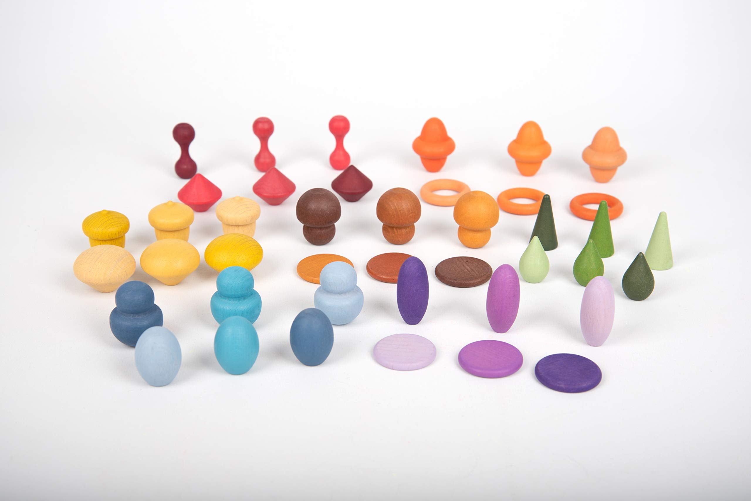 Houten Schatten - Set 42 Stuks