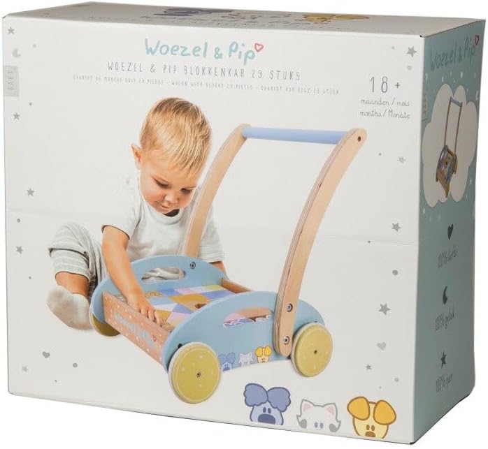 Woezel En Pip Baby Blokkenkar
