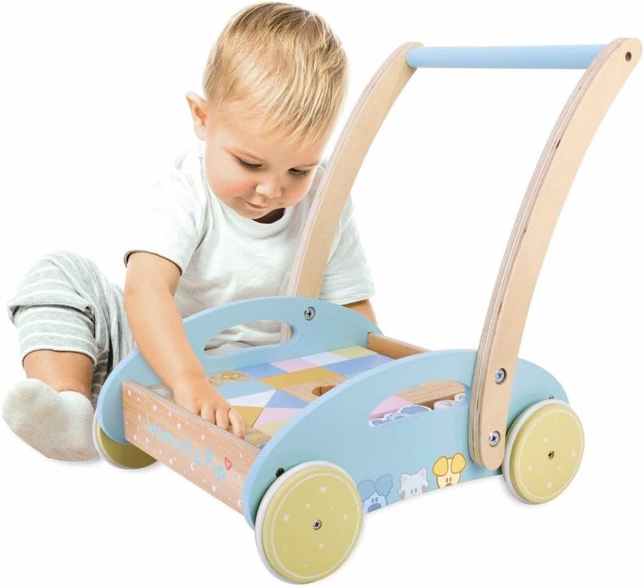 Woezel En Pip Baby Blokkenkar