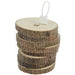 Houten Boomschijf Onderzetters 8st.