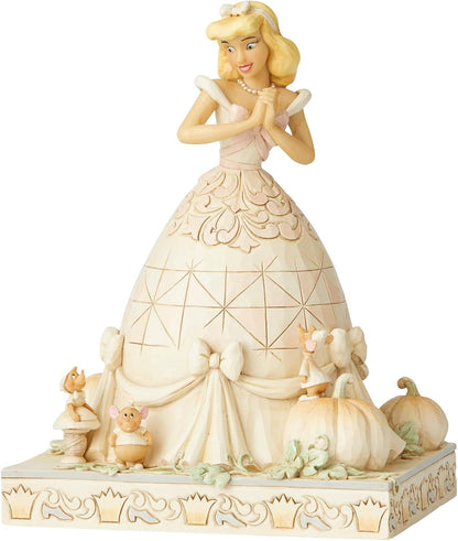 Enesco Cinderella White Woodland Figurina