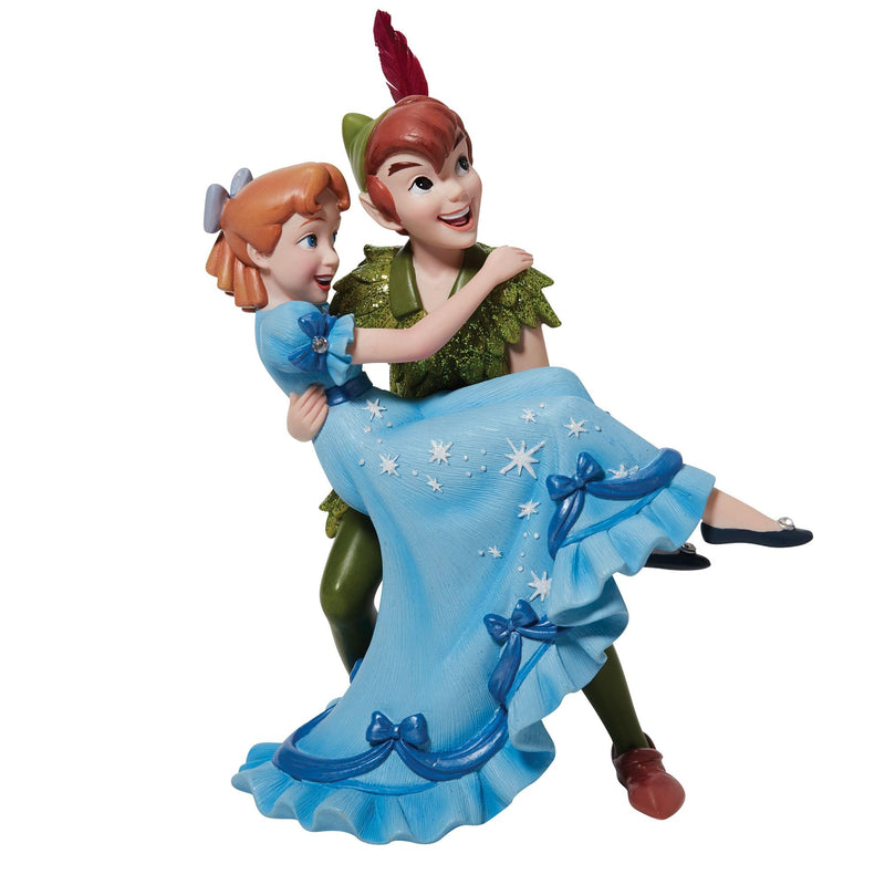 Enesco - Disney Showcase Peter Pan & Wendy Darling 9In Statue 8.26 Inch Multicolor