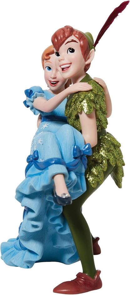 Enesco - Disney Showcase Peter Pan & Wendy Darling 9In Statue 8.26 Inch Multicolor