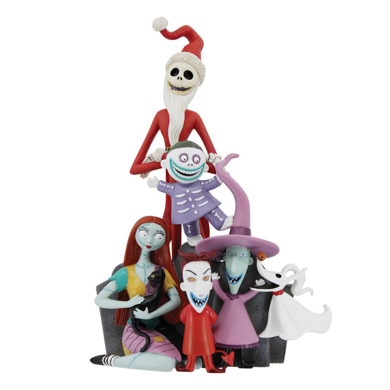 Enesco Disney Showcase The Nightmare Before Christmas, statuetta piramidale da 22,9 cm, multicolore