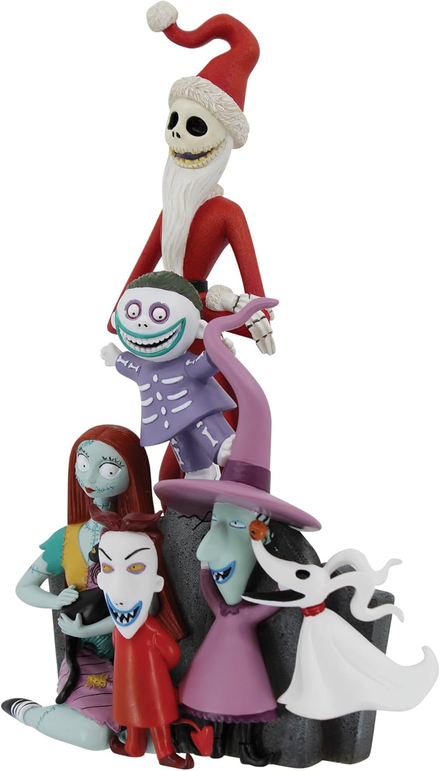 Enesco Disney Showcase The Nightmare Before Christmas, statuetta piramidale da 22,9 cm, multicolore