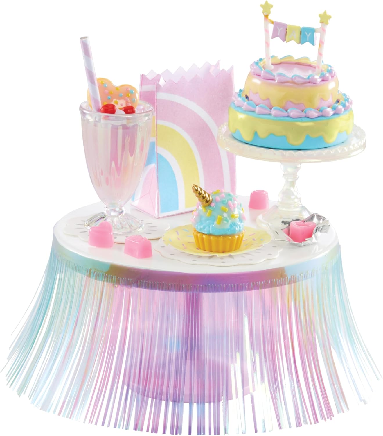 MGA's Miniverse Make It Mini Birthday - Mini Coleccionables, Embalaje Misterioso, Bricolaje, Juegos Resina, Réplicas, Regalos de Fiesta, Piñata, para Coleccionistas y Niños +8 Años, NO Comestible