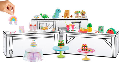 MGA's Miniverse Make It Mini Birthday - Mini Coleccionables, Embalaje Misterioso, Bricolaje, Juegos Resina, Réplicas, Regalos de Fiesta, Piñata, para Coleccionistas y Niños +8 Años, NO Comestible