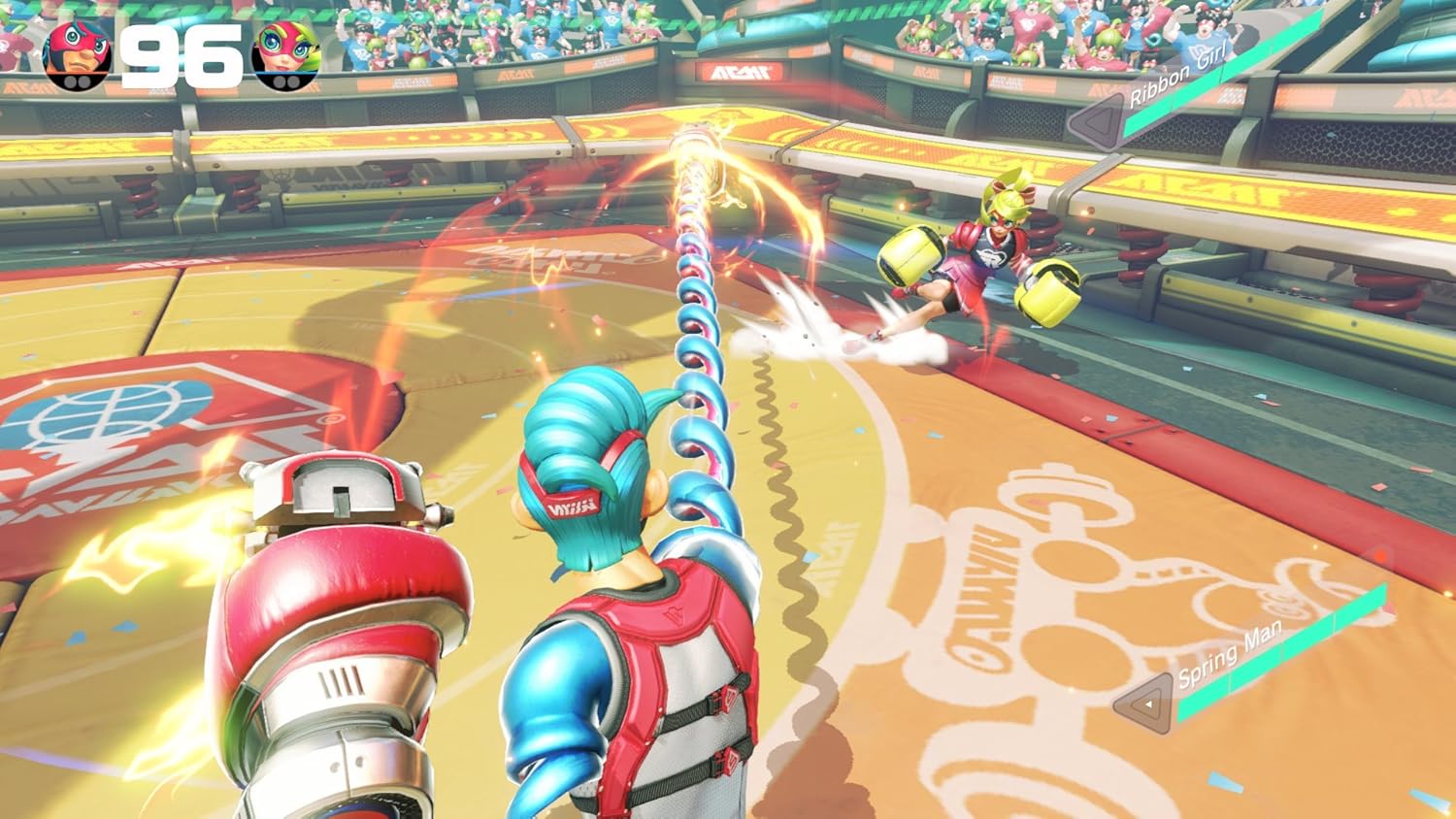 Arms - Videogioco Nintendo - Ed. Italiana - Versione su scheda