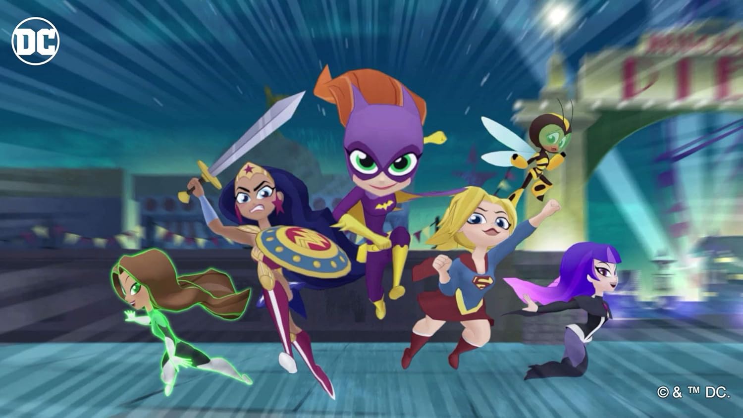 Dc Super Hero Girls: Teen Power - Videogioco Nintendo - Ed. Italiana - Versione su scheda