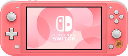 Nintendo Console Switch Lite Animal Crossing: New Horizons Isabelle Aloha edition (corallo) con gioco preinstallato e abbonamento 12 mesi Switch Online Ac Turch