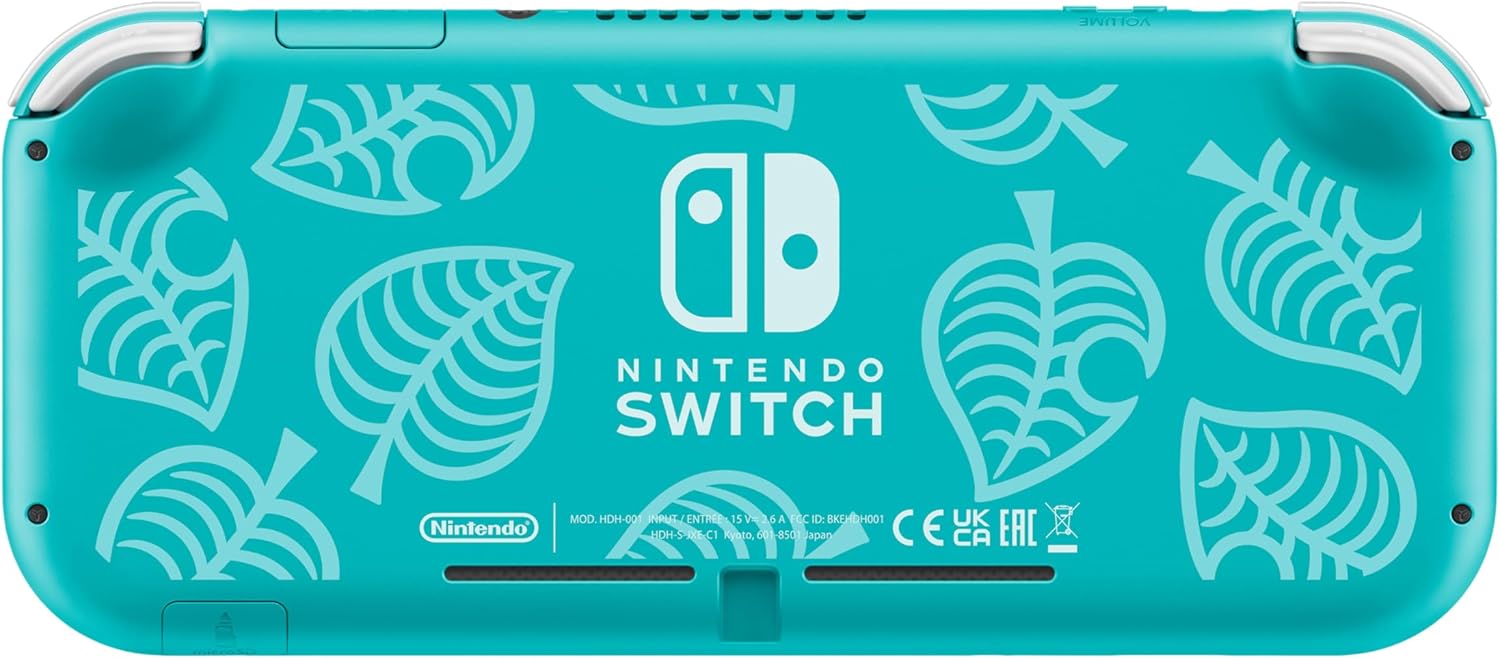 Nintendo Switch Lite Console Animal Crossing: New Horizons Timmy e Tommy Aloha edition (Turchese) con Gioco preinstallato e abbonamento 12 mesi Switch Online