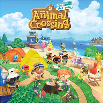 Nintendo Switch Lite Console Animal Crossing: New Horizons Timmy e Tommy Aloha edition (Turchese) con Gioco preinstallato e abbonamento 12 mesi Switch Online