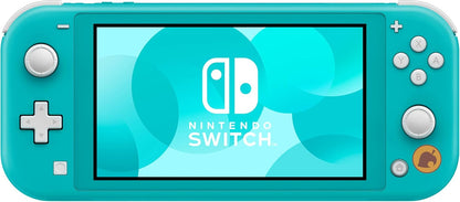 Nintendo Switch Lite Console Animal Crossing: New Horizons Timmy e Tommy Aloha edition (Turchese) con Gioco preinstallato e abbonamento 12 mesi Switch Online