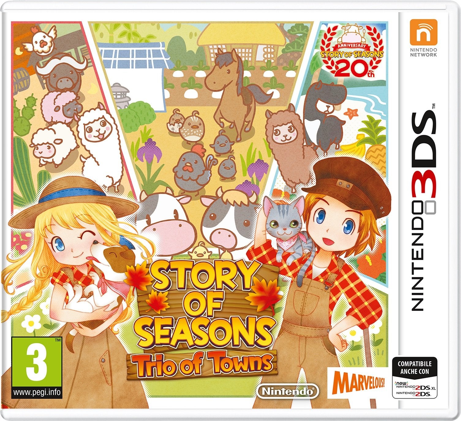 Story of Seasons Trio of Towns - Nintendo 3DS