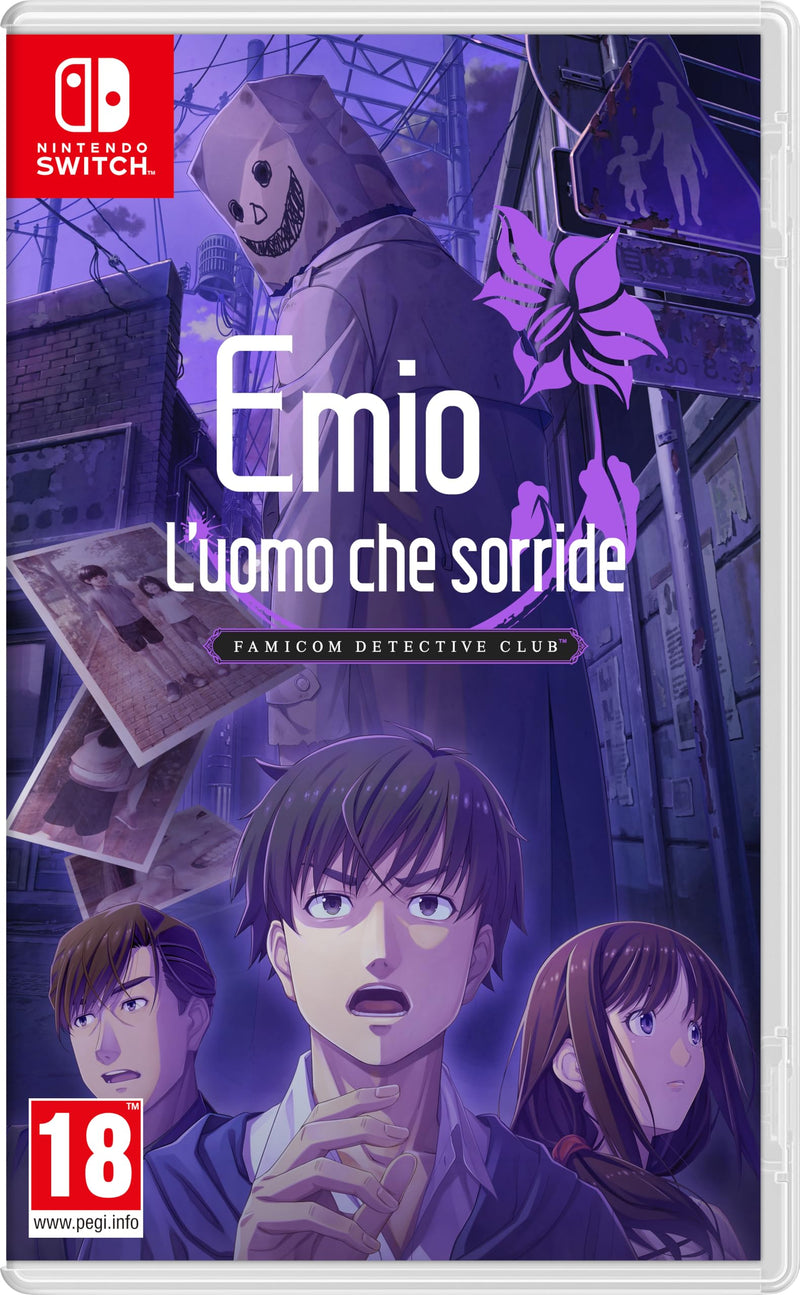 Emio – L'uomo che sorride Famicom Detective Club - Videogioco Nintendo - Ed. Italiana - Versione su scheda