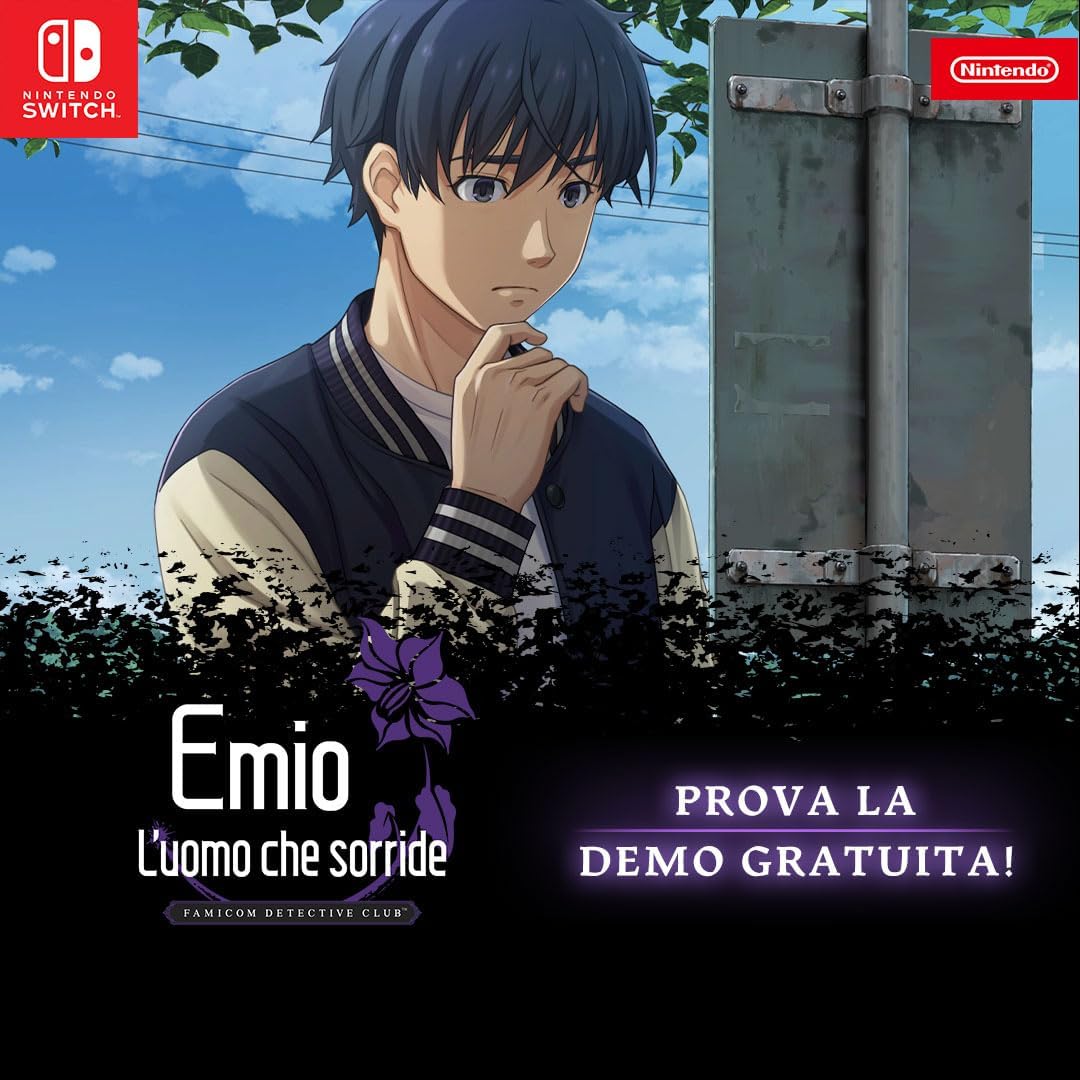 Emio – L'uomo che sorride Famicom Detective Club - Videogioco Nintendo - Ed. Italiana - Versione su scheda