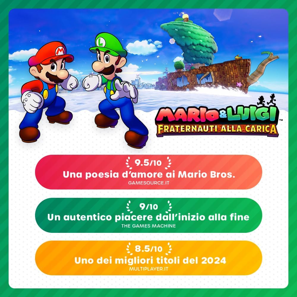 Mario & Luigi: Fraternauti alla carica - Videogioco Nintendo - Ed. Italiana - Versione su scheda