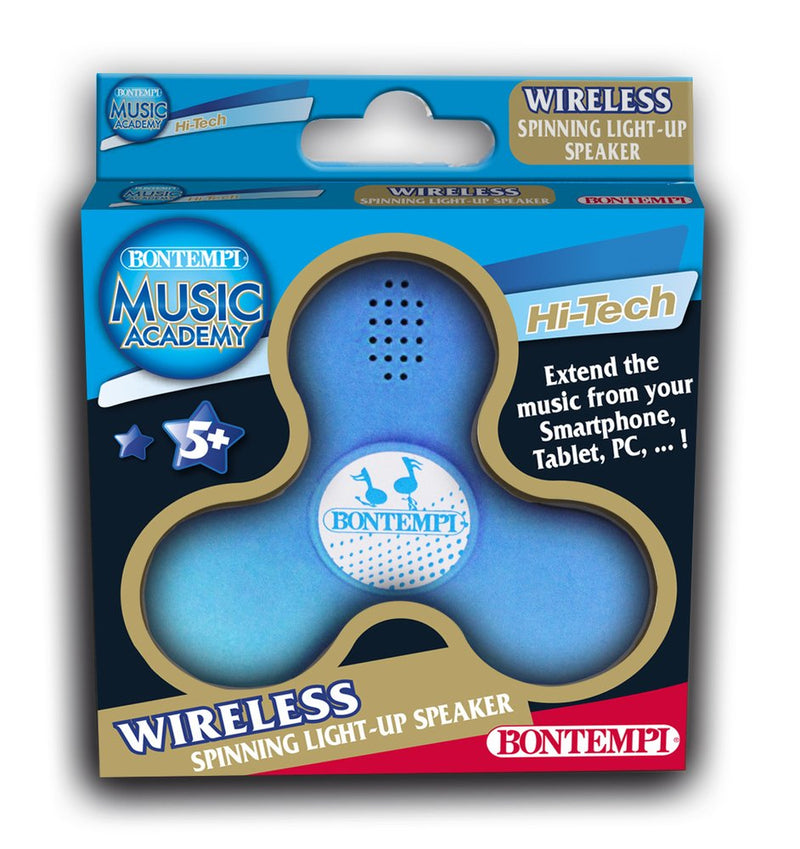 4M Bomtempi Spinner Wireless Speaker con Luci, Multicolore, 47 0120