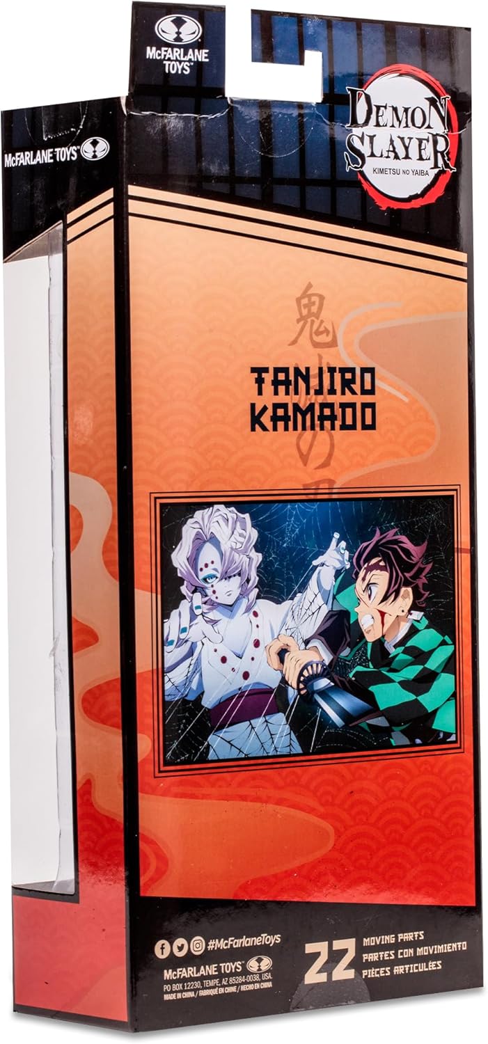 McFarlane Figura 7" Demon Slayer WV3 Tanjiro Kamado (Variante Batalla Rui