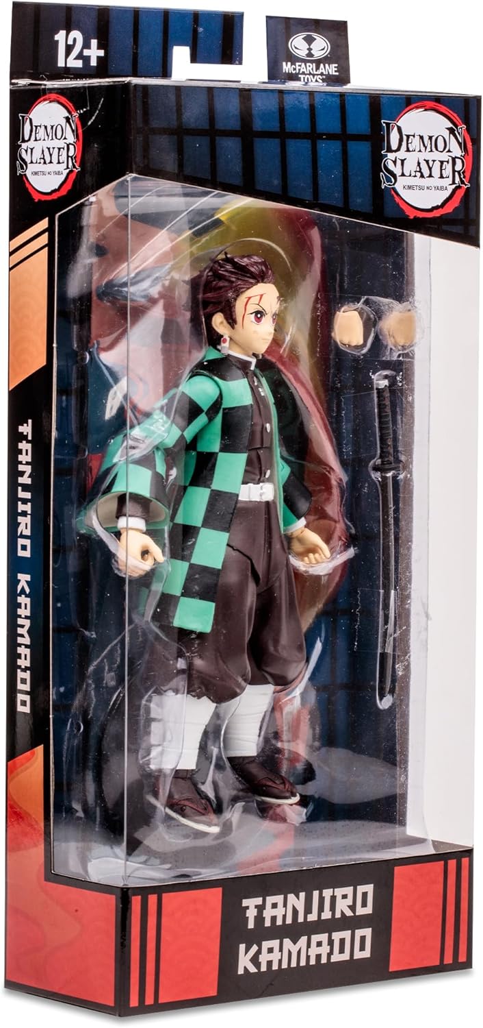 McFarlane Figura 7" Demon Slayer WV3 Tanjiro Kamado (Variante Batalla Rui